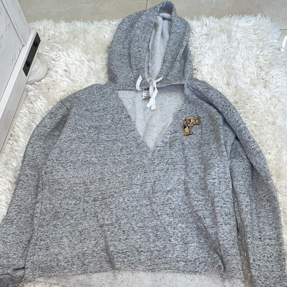 PINK cropped hoodie
